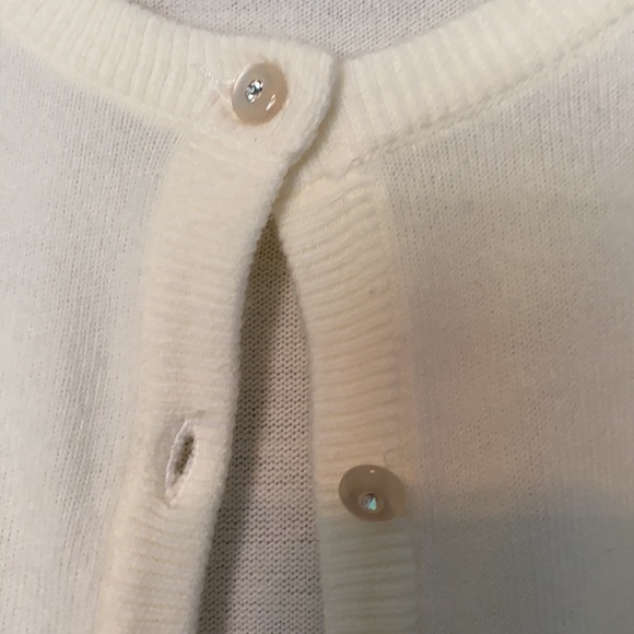 Luxe 360 creme cardigan size petite XL - Picture 4 of 5